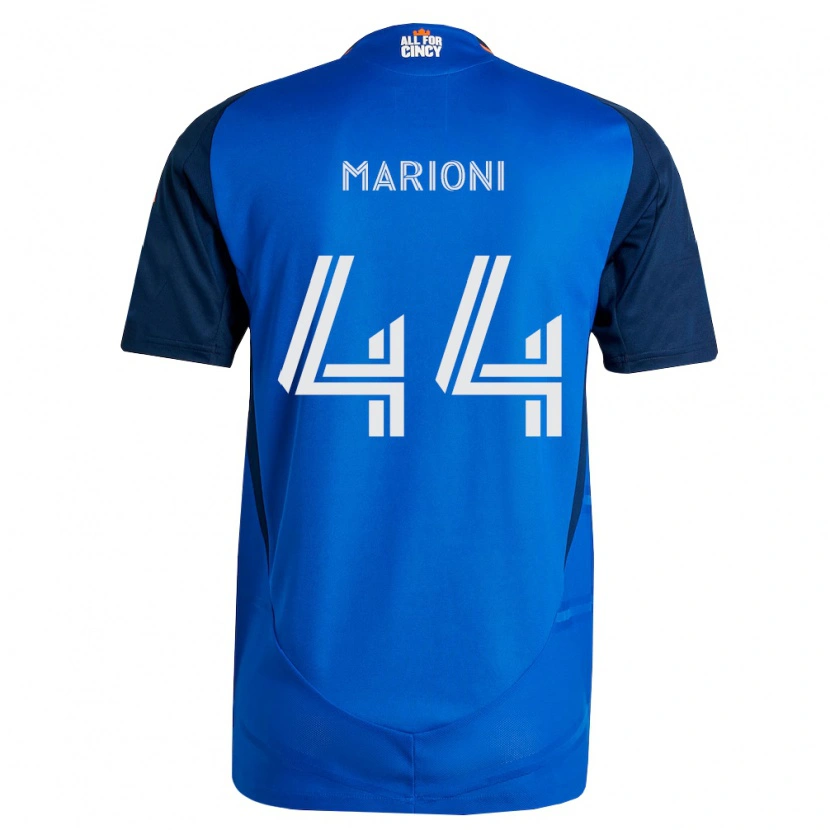 Danxen Kinder Giovanni Marioni #44 Königsblau Orange Heimtrikot Trikot 2026/27 T-Shirt Schweiz