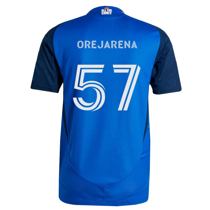 Danxen Kinder Leo Orejarena #57 Königsblau Orange Heimtrikot Trikot 2026/27 T-Shirt Schweiz