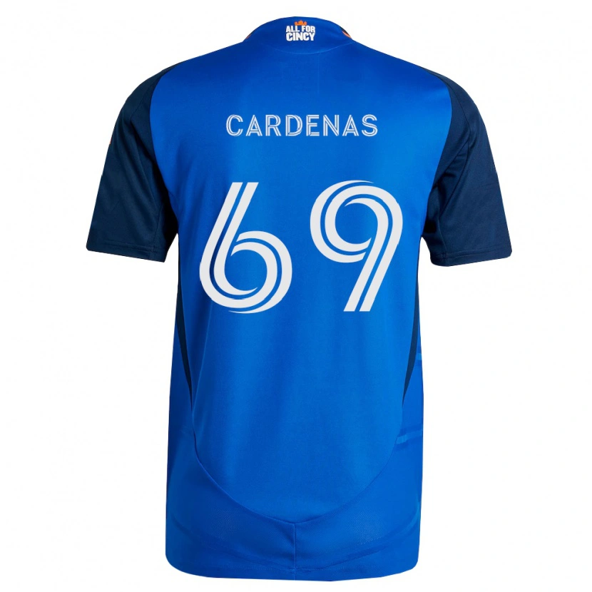 Danxen Kinder Jared Cardenas #69 Königsblau Orange Heimtrikot Trikot 2026/27 T-Shirt Schweiz