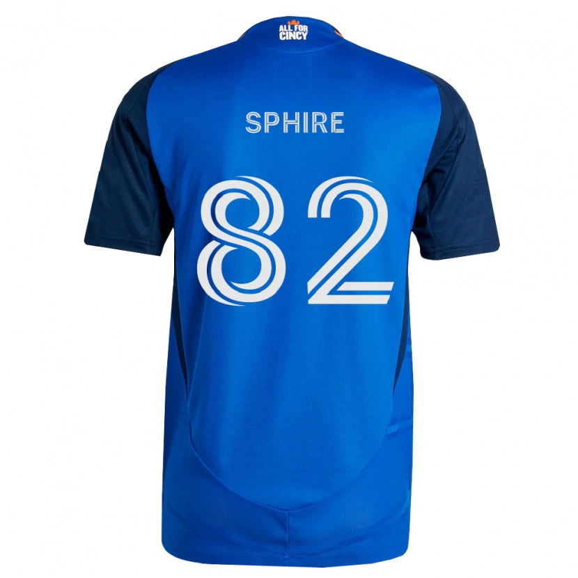 Danxen Kinder Camden Sphire #82 Königsblau Orange Heimtrikot Trikot 2026/27 T-Shirt Schweiz