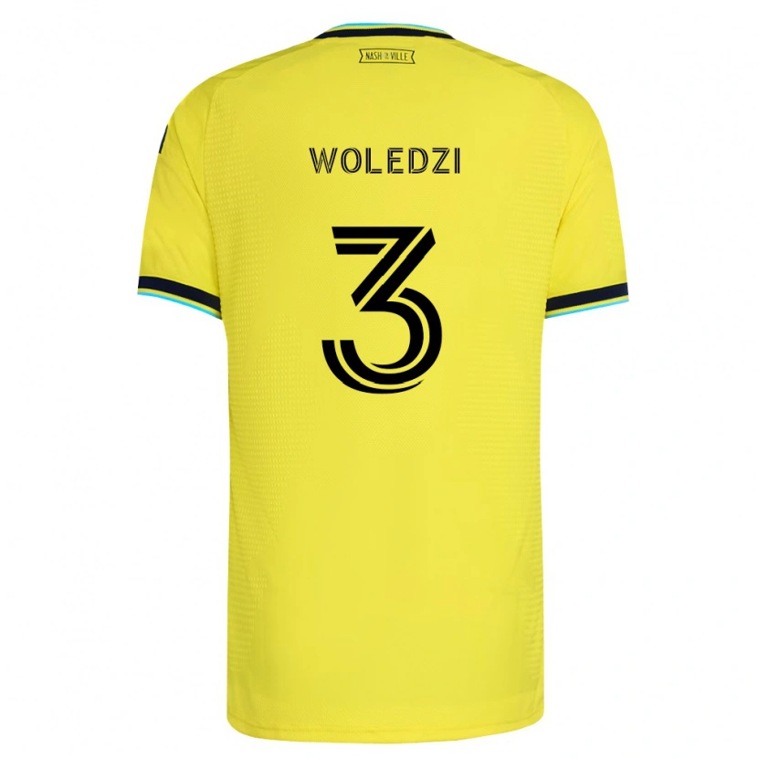 Danxen Kinder Maxwell Woledzi #3 Hellgelb Marineblau Heimtrikot Trikot 2026/27 T-Shirt Schweiz