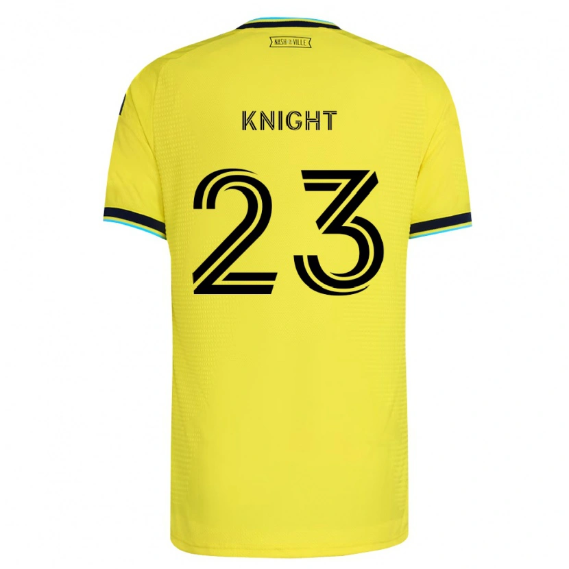 Danxen Kinder Jordan Knight #23 Hellgelb Marineblau Heimtrikot Trikot 2026/27 T-Shirt Schweiz