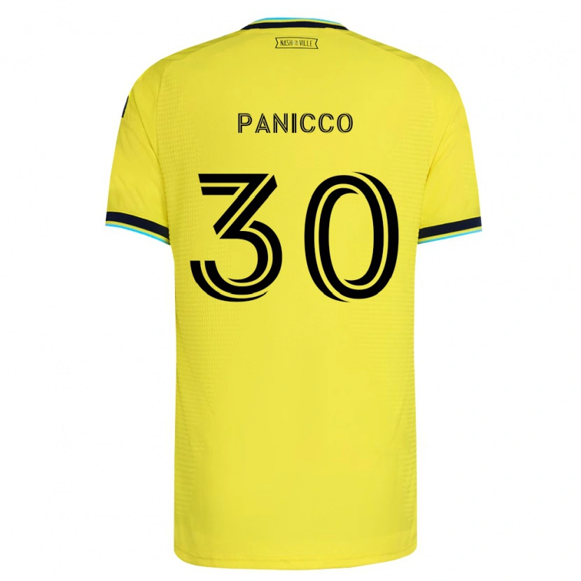 Danxen Kinder Elliot Panicco #30 Hellgelb Marineblau Heimtrikot Trikot 2026/27 T-Shirt Schweiz