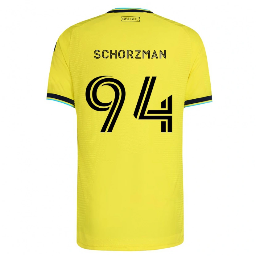 Danxen Kinder Eamon Schorzman #94 Hellgelb Marineblau Heimtrikot Trikot 2026/27 T-Shirt Schweiz