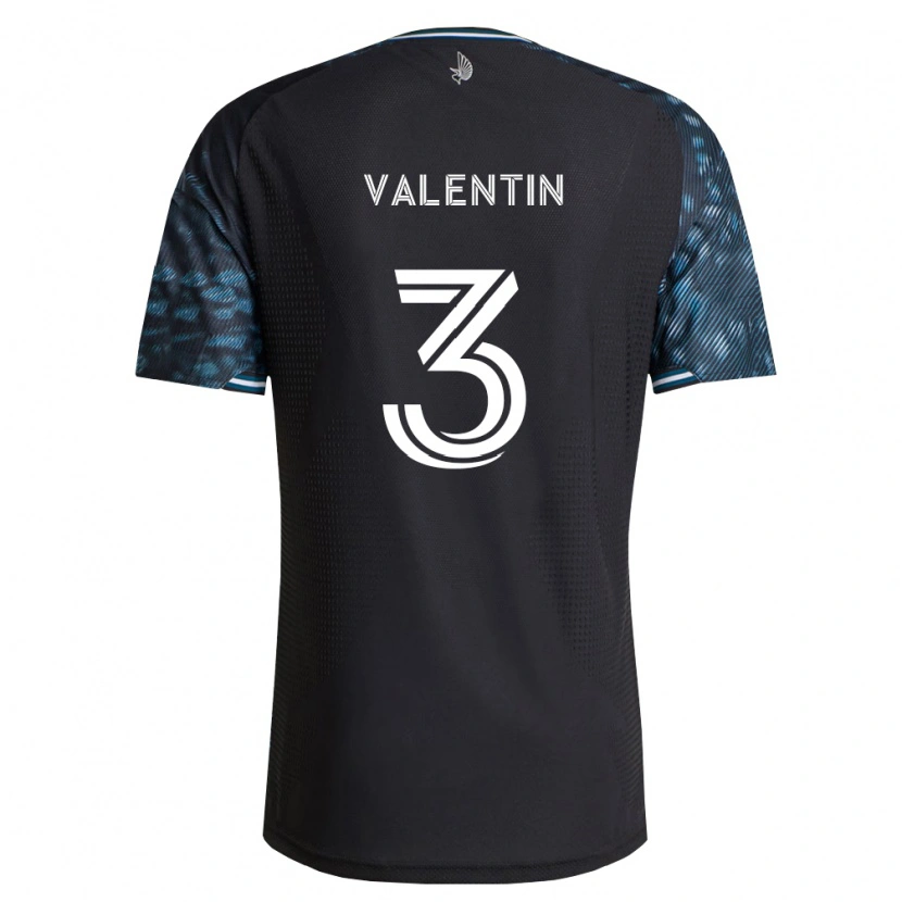 Danxen Kinder Zarek Valentin #3 Schwarz Weiß Heimtrikot Trikot 2026/27 T-Shirt Schweiz