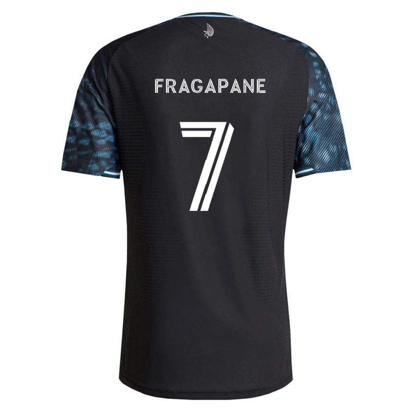 Danxen Kinder Franco Fragapane #7 Schwarz Weiß Heimtrikot Trikot 2026/27 T-Shirt Schweiz