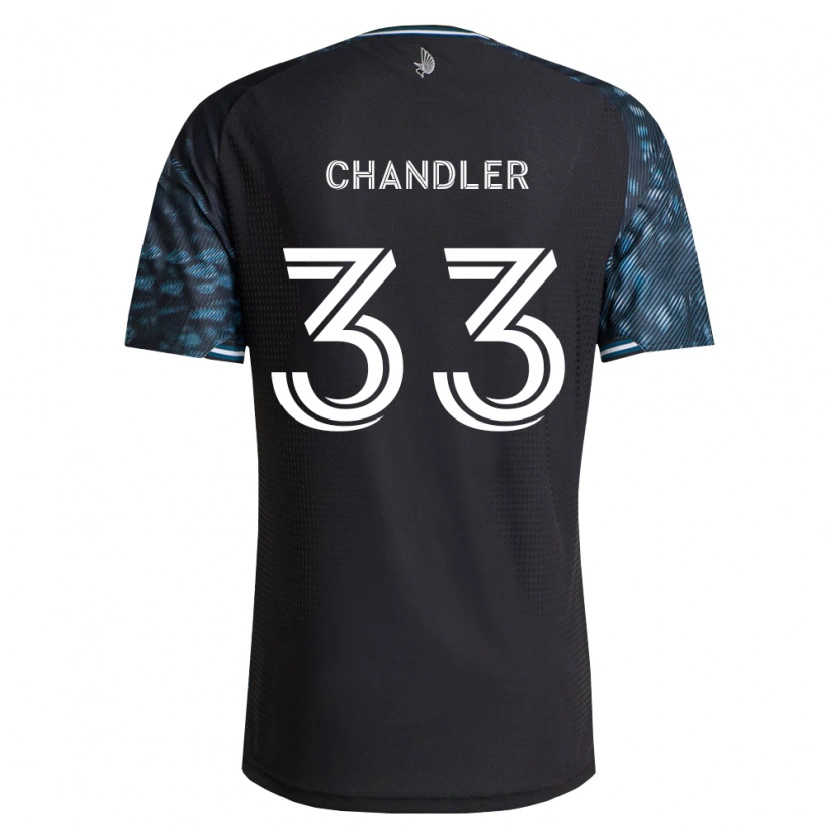 Danxen Kinder Kieran Chandler #33 Schwarz Weiß Heimtrikot Trikot 2026/27 T-Shirt Schweiz