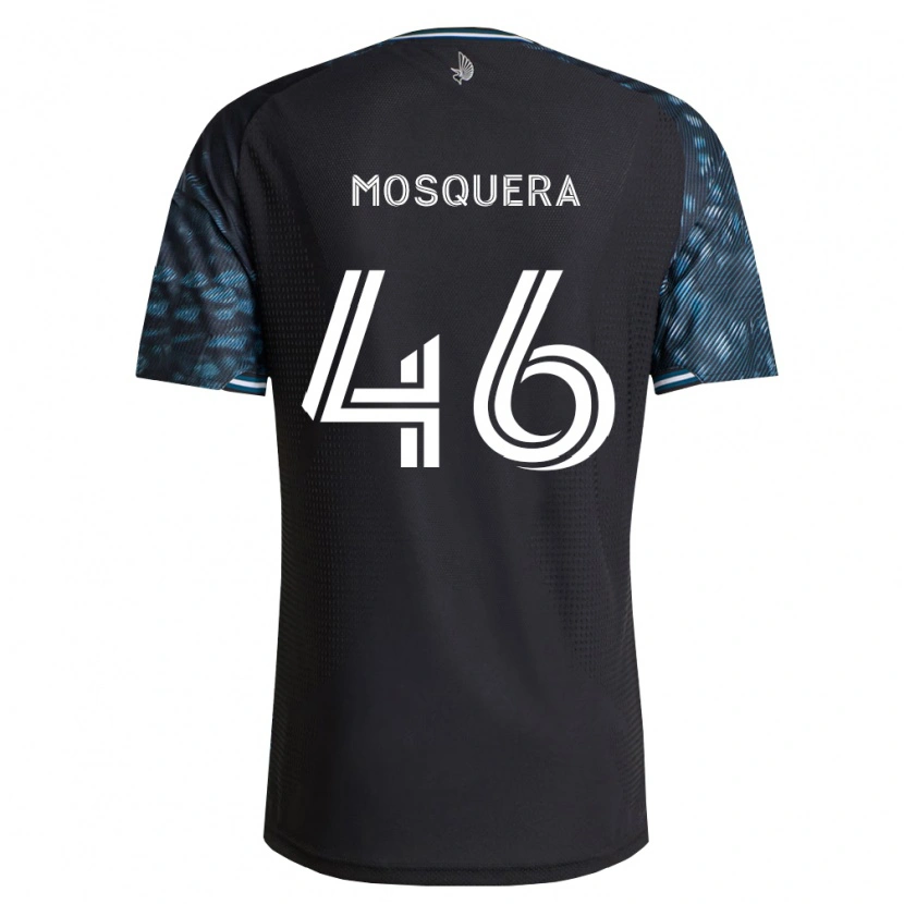 Danxen Kinder Juan Camilo Mosquera #46 Schwarz Weiß Heimtrikot Trikot 2026/27 T-Shirt Schweiz