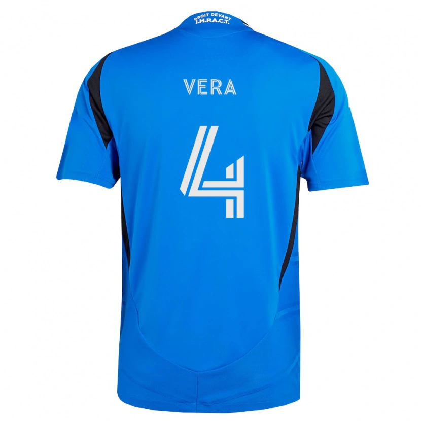 Danxen Kinder Brayan Vera #4 Blau Weiß Schwarz Heimtrikot Trikot 2026/27 T-Shirt Schweiz