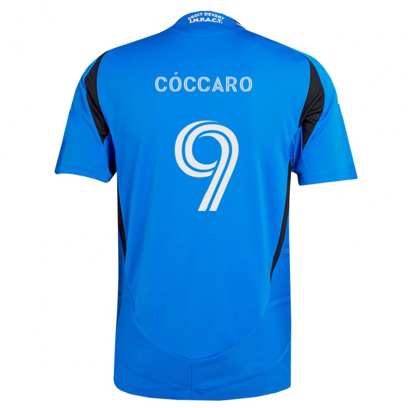 Danxen Kinder Matías Cóccaro #9 Blau Weiß Schwarz Heimtrikot Trikot 2026/27 T-Shirt Schweiz