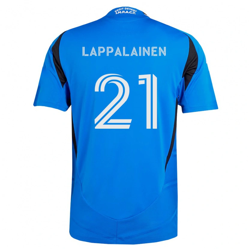 Danxen Kinder Lassi Lappalainen #21 Blau Weiß Schwarz Heimtrikot Trikot 2026/27 T-Shirt Schweiz