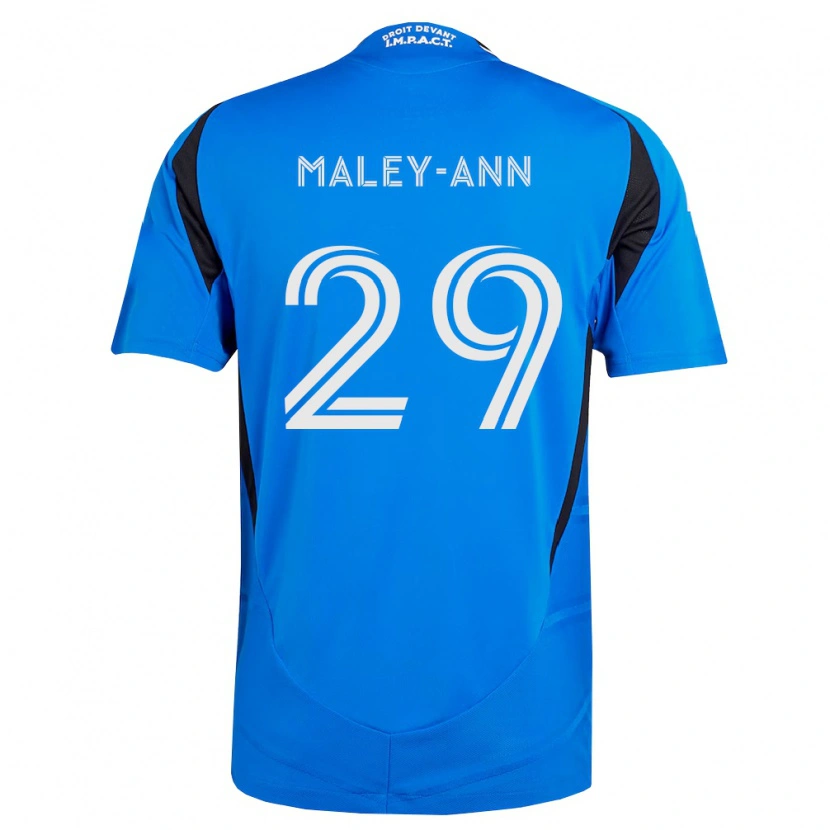 Danxen Kinder Caron Maley-Ann #29 Blau Weiß Schwarz Heimtrikot Trikot 2026/27 T-Shirt Schweiz
