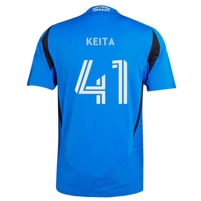 Danxen Kinder Samsy Keita #41 Blau Weiß Schwarz Heimtrikot Trikot 2026/27 T-Shirt Schweiz