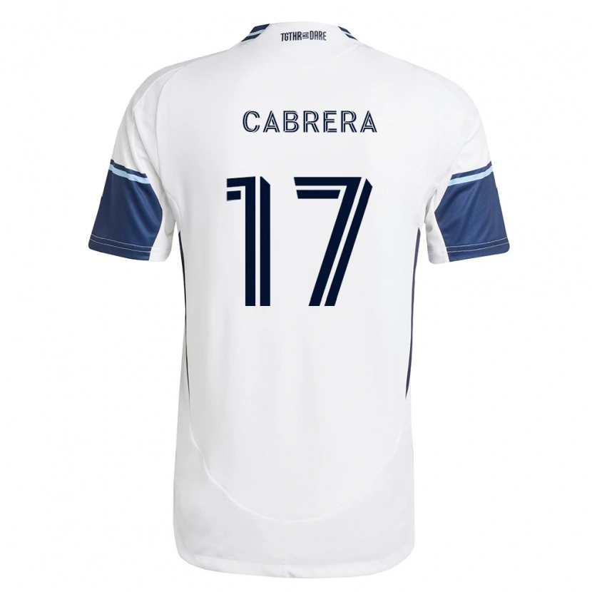 Danxen Kinder Kenji Cabrera #17 Weiß Königsblau Heimtrikot Trikot 2026/27 T-Shirt Schweiz