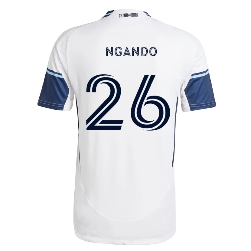 Danxen Kinder J.c. Ngando #26 Weiß Königsblau Heimtrikot Trikot 2026/27 T-Shirt Schweiz