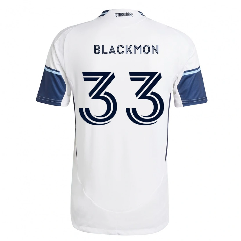 Danxen Kinder Tristan Blackmon #33 Weiß Königsblau Heimtrikot Trikot 2026/27 T-Shirt Schweiz
