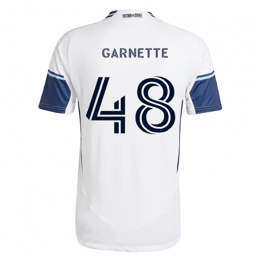 Danxen Kinder Micaah Garnette #48 Weiß Königsblau Heimtrikot Trikot 2026/27 T-Shirt Schweiz