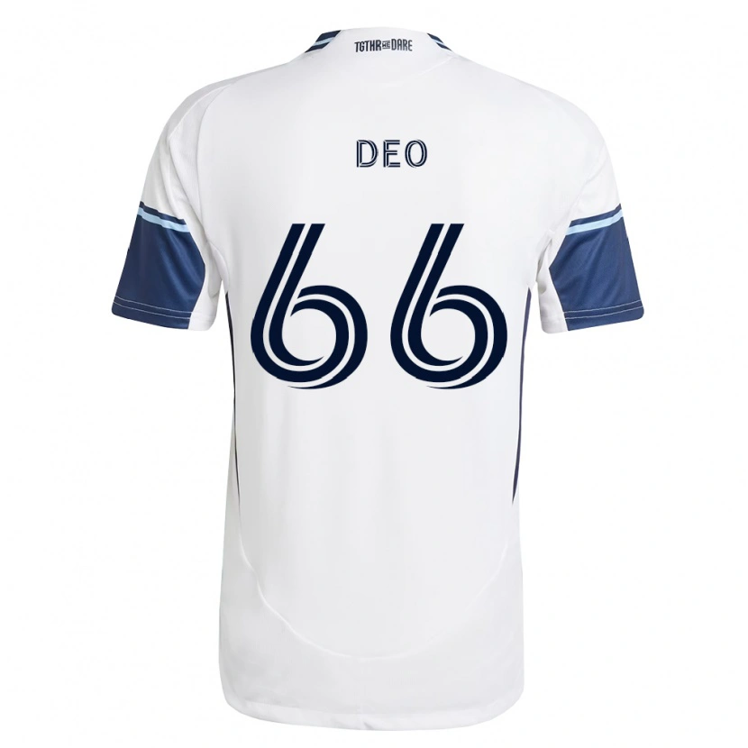 Danxen Kinder Sahil Deo #66 Weiß Königsblau Heimtrikot Trikot 2026/27 T-Shirt Schweiz