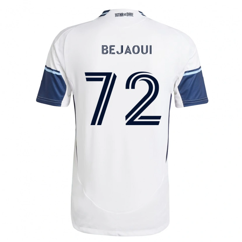 Danxen Kinder Aiden Bejaoui #72 Weiß Königsblau Heimtrikot Trikot 2026/27 T-Shirt Schweiz