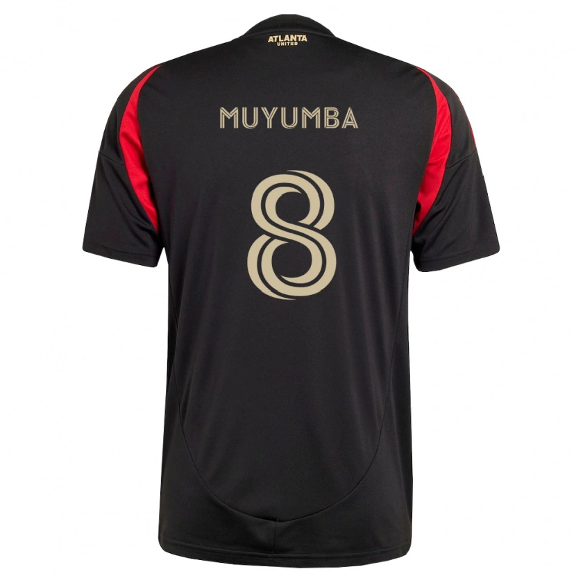 Danxen Kinder Tristan Muyumba #8 Schwarz Rot Heimtrikot Trikot 2026/27 T-Shirt Schweiz