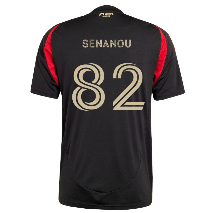 Danxen Kinder Matthew Senanou #82 Schwarz Rot Heimtrikot Trikot 2026/27 T-Shirt Schweiz