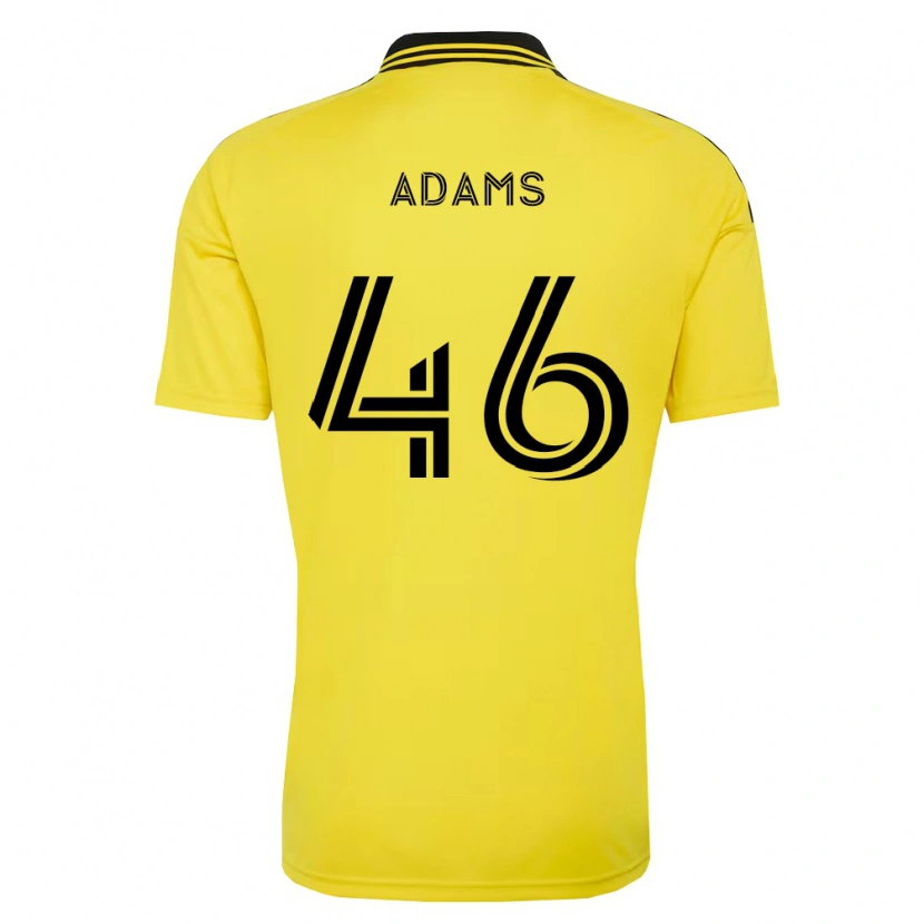 Danxen Kinder Chase Adams #46 Gelb Schwarz Heimtrikot Trikot 2026/27 T-Shirt Schweiz