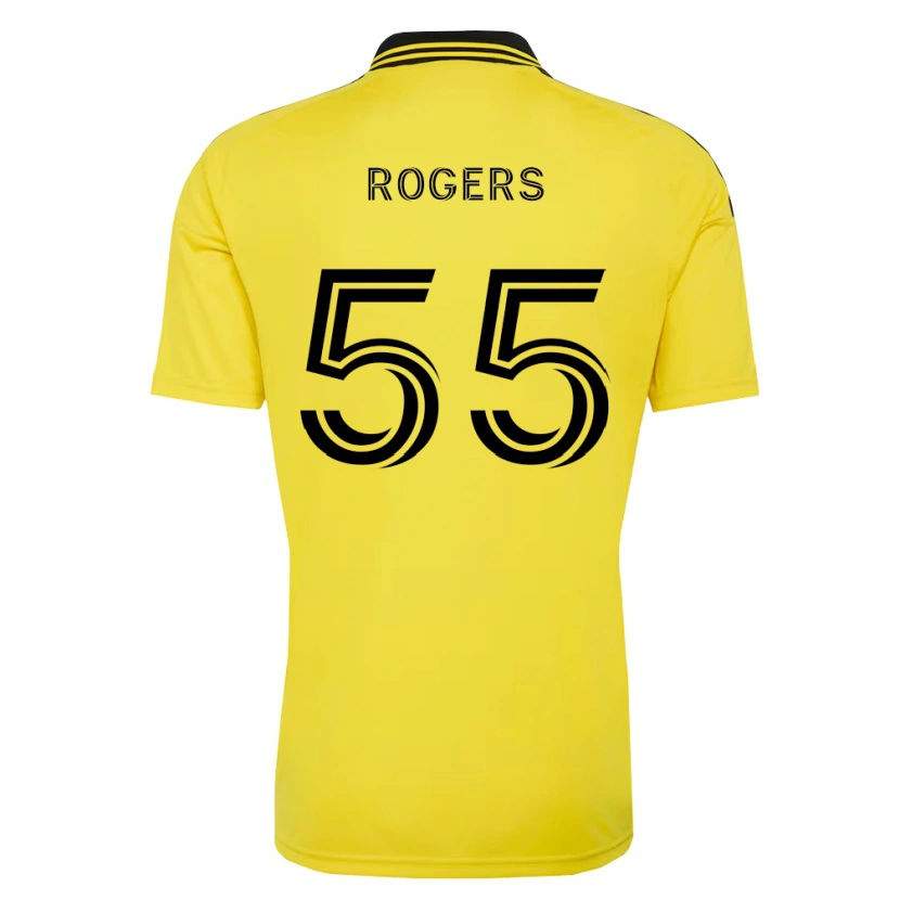 Danxen Kinder Chris Rogers #55 Gelb Schwarz Heimtrikot Trikot 2026/27 T-Shirt Schweiz