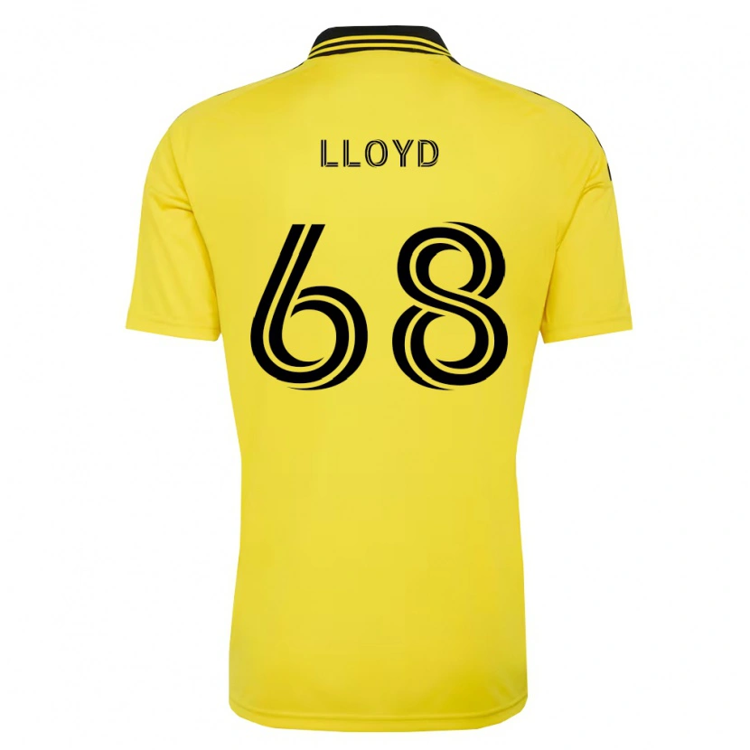 Danxen Kinder Zach Lloyd #68 Gelb Schwarz Heimtrikot Trikot 2026/27 T-Shirt Schweiz