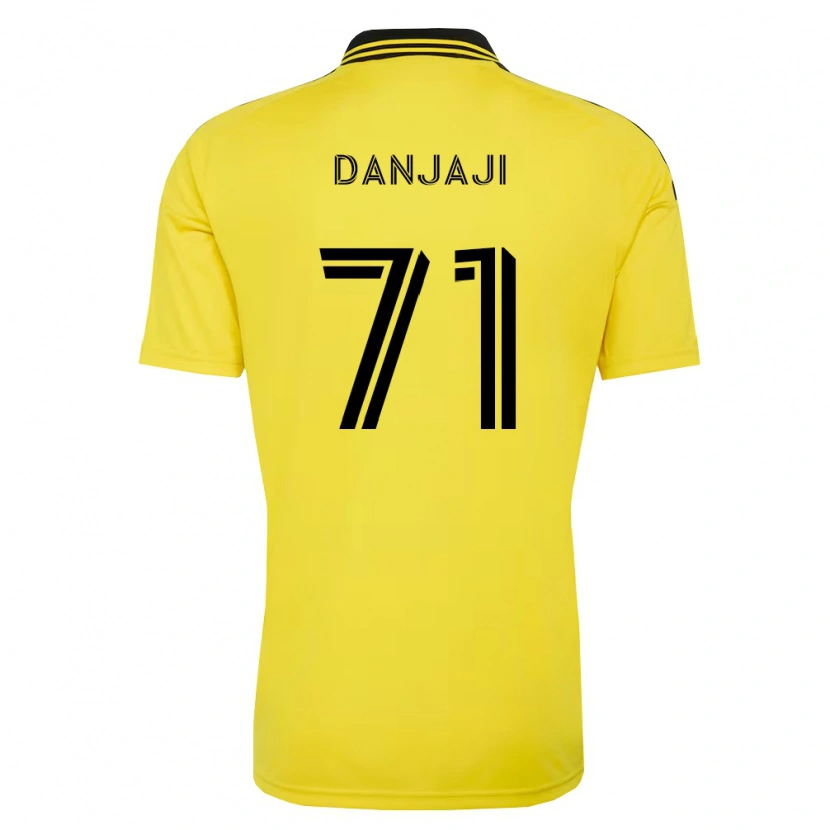 Danxen Kinder Jamil Danjaji #71 Gelb Schwarz Heimtrikot Trikot 2026/27 T-Shirt Schweiz