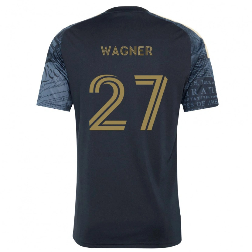 Danxen Kinder Kai Wagner #27 Marineblau Braun Heimtrikot Trikot 2026/27 T-Shirt Schweiz