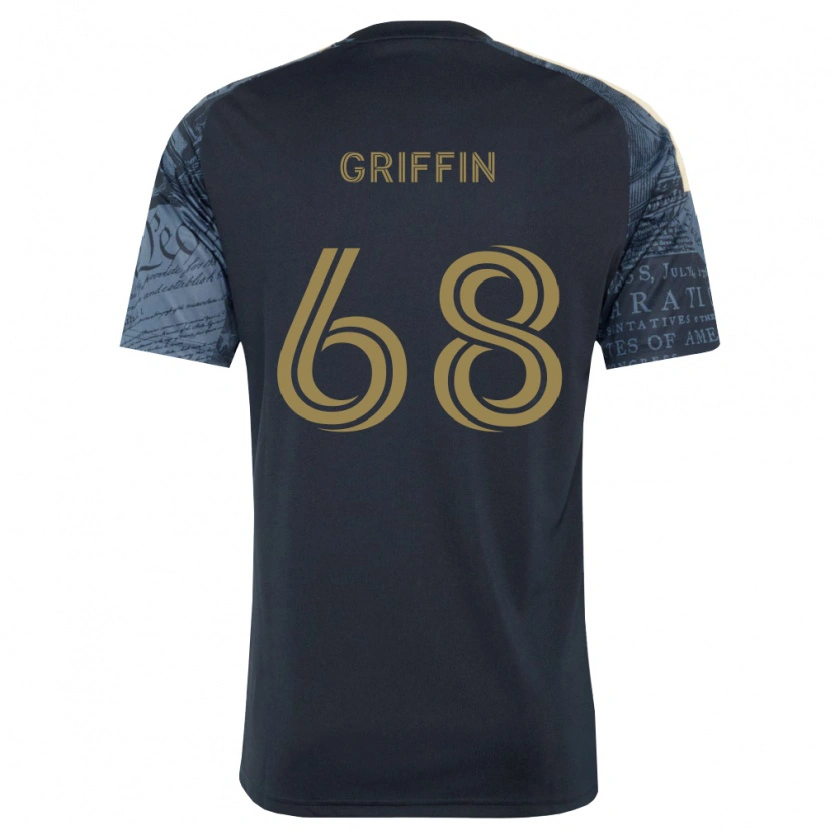 Danxen Kinder Jordan Griffin #68 Marineblau Braun Heimtrikot Trikot 2026/27 T-Shirt Schweiz
