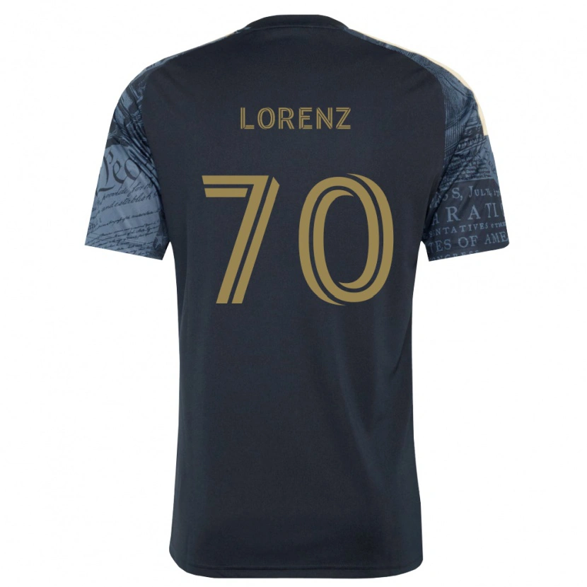 Danxen Kinder Charli Lorenz #70 Marineblau Braun Heimtrikot Trikot 2026/27 T-Shirt Schweiz