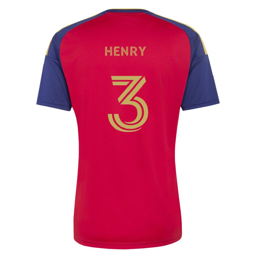 Danxen Kinder Kobi Henry #3 Königsblau Braun Rot Heimtrikot Trikot 2026/27 T-Shirt Schweiz