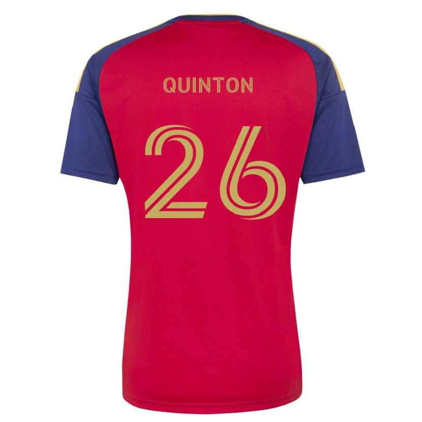 Danxen Kinder Philip Quinton #26 Königsblau Braun Rot Heimtrikot Trikot 2026/27 T-Shirt Schweiz
