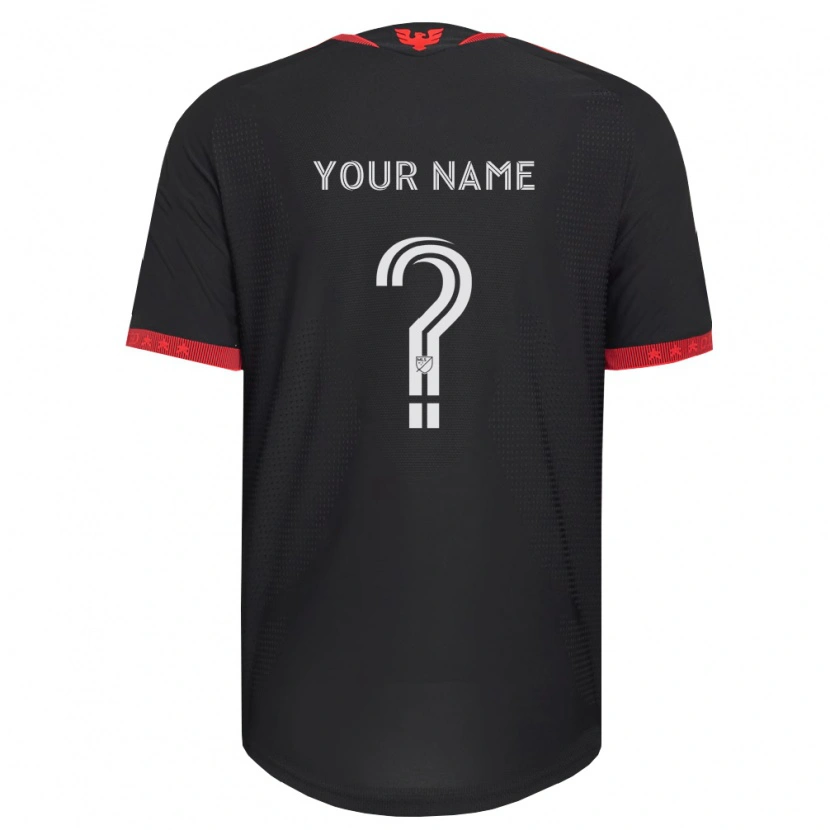 Danxen Kinder Ihren Namen #0 Schwarz Weiß Rot Heimtrikot Trikot 2026/27 T-Shirt Schweiz