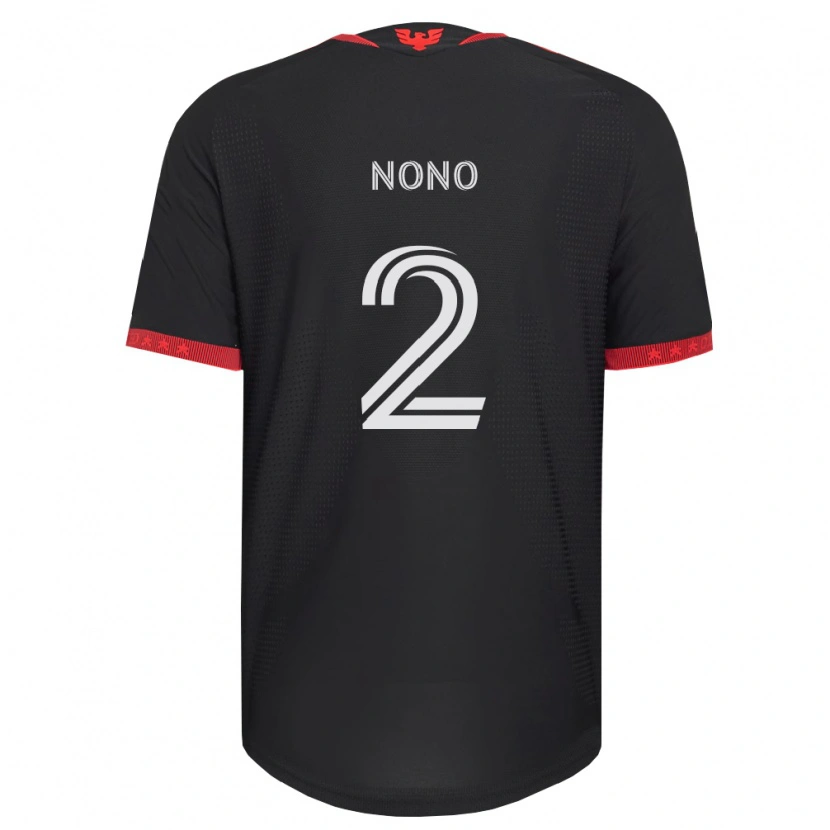 Danxen Kinder Kimito Nono #2 Schwarz Weiß Rot Heimtrikot Trikot 2026/27 T-Shirt Schweiz