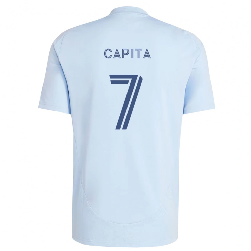 Danxen Kinder Capita #7 Hellblau Hellgrau Heimtrikot Trikot 2026/27 T-Shirt Schweiz