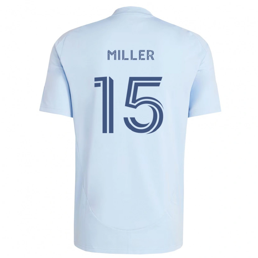 Danxen Kinder Jansen Miller #15 Hellblau Hellgrau Heimtrikot Trikot 2026/27 T-Shirt Schweiz