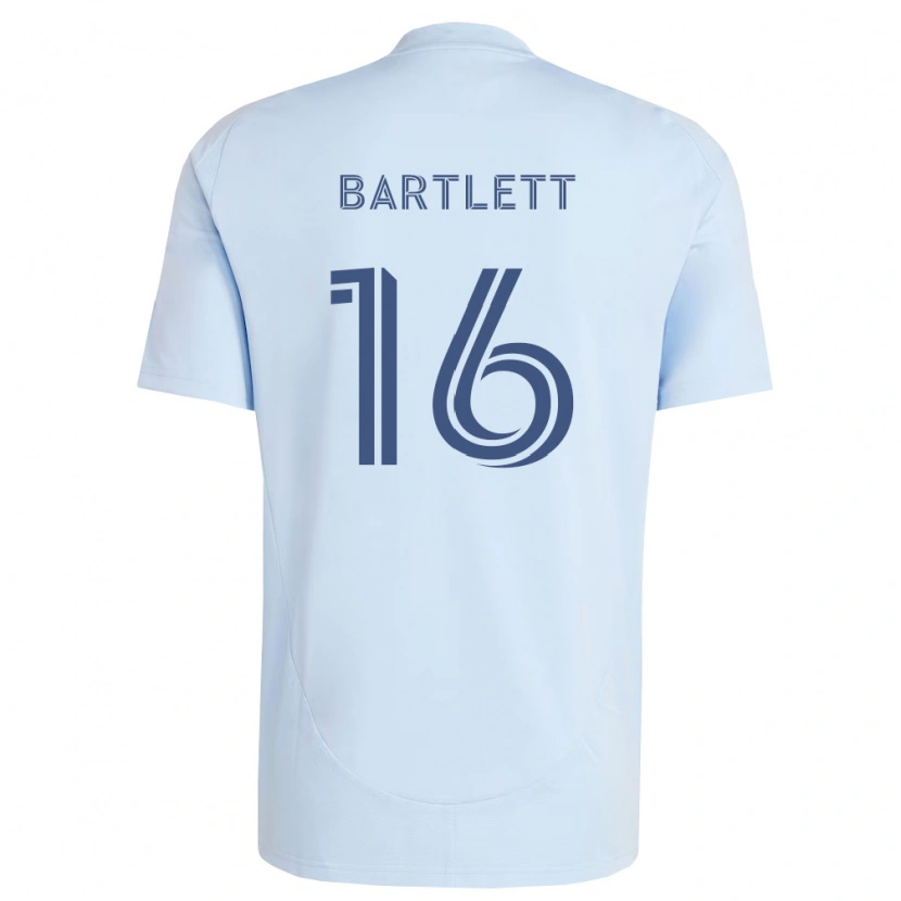 Danxen Kinder Jacob Bartlett #16 Hellblau Hellgrau Heimtrikot Trikot 2026/27 T-Shirt Schweiz