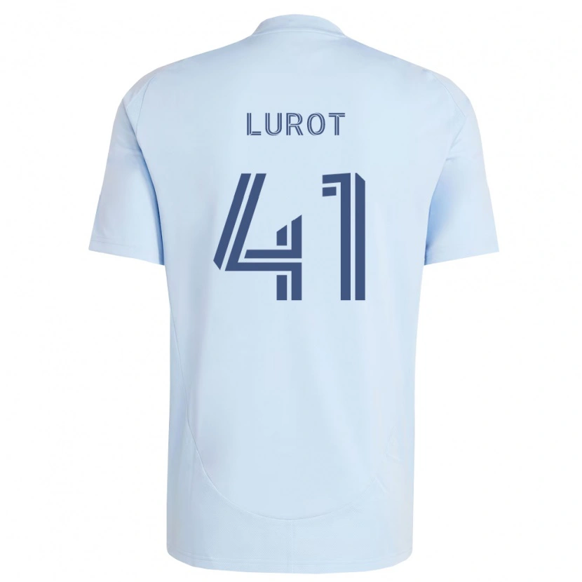 Danxen Kinder Pierre Lurot #41 Hellblau Hellgrau Heimtrikot Trikot 2026/27 T-Shirt Schweiz