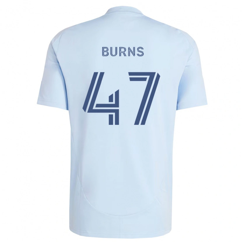 Danxen Kinder Trevor Burns #47 Hellblau Hellgrau Heimtrikot Trikot 2026/27 T-Shirt Schweiz