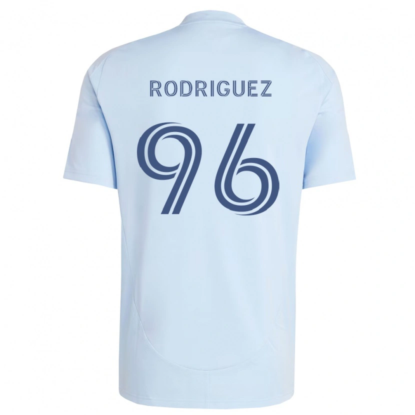 Danxen Kinder Missael Rodríguez #96 Hellblau Hellgrau Heimtrikot Trikot 2026/27 T-Shirt Schweiz