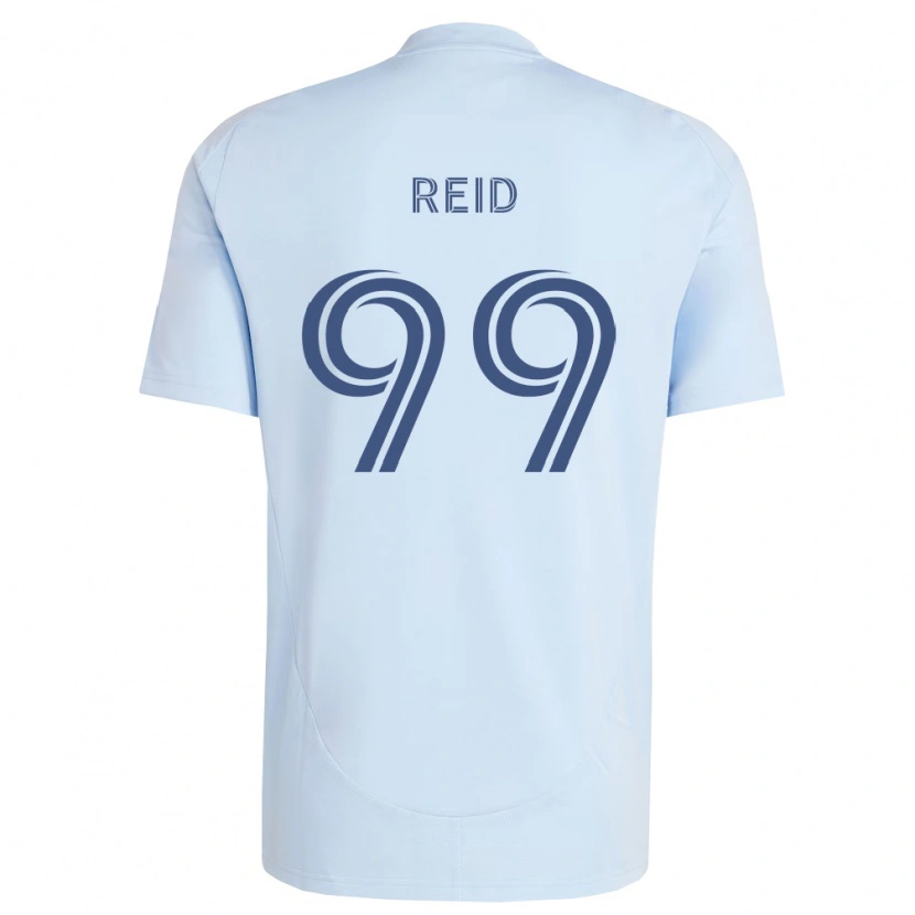 Danxen Kinder Jayden Reid #99 Hellblau Hellgrau Heimtrikot Trikot 2026/27 T-Shirt Schweiz