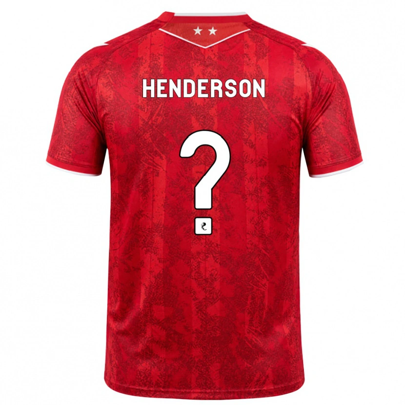 Danxen Kinder Jay Henderson #0 Rot Weiß Heimtrikot Trikot 2026/27 T-Shirt Schweiz