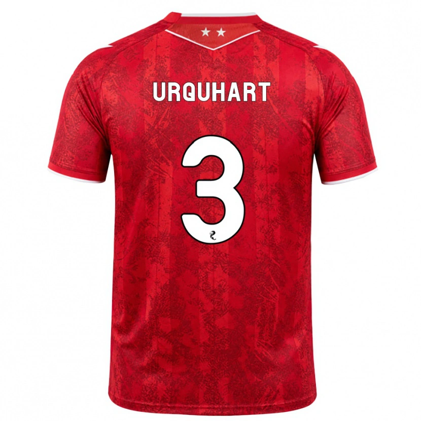 Danxen Kinder Millie Urquhart #3 Rot Weiß Heimtrikot Trikot 2026/27 T-Shirt Schweiz