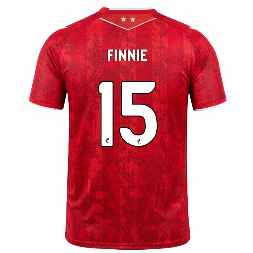 Danxen Kinder Maddison Finnie #15 Rot Weiß Heimtrikot Trikot 2026/27 T-Shirt Schweiz