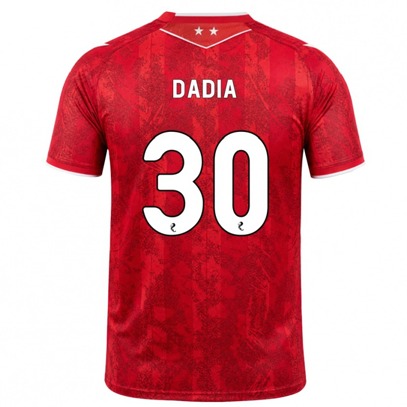 Danxen Kinder Or Dadia #30 Rot Weiß Heimtrikot Trikot 2026/27 T-Shirt Schweiz