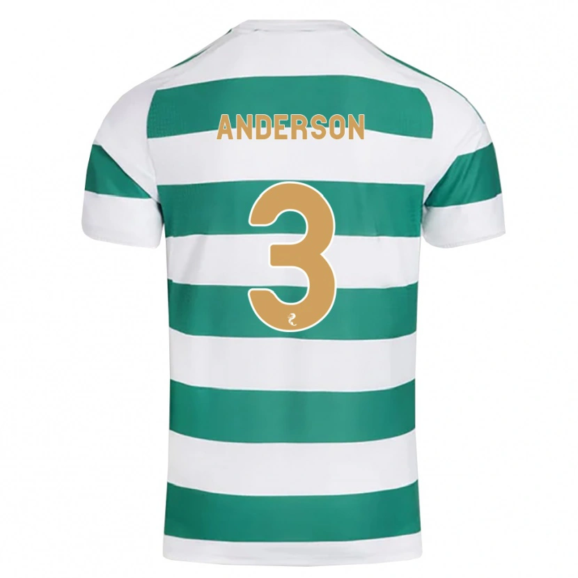 Danxen Kinder Matthew Anderson #3 Darkcyan Weiß Heimtrikot Trikot 2026/27 T-Shirt Schweiz