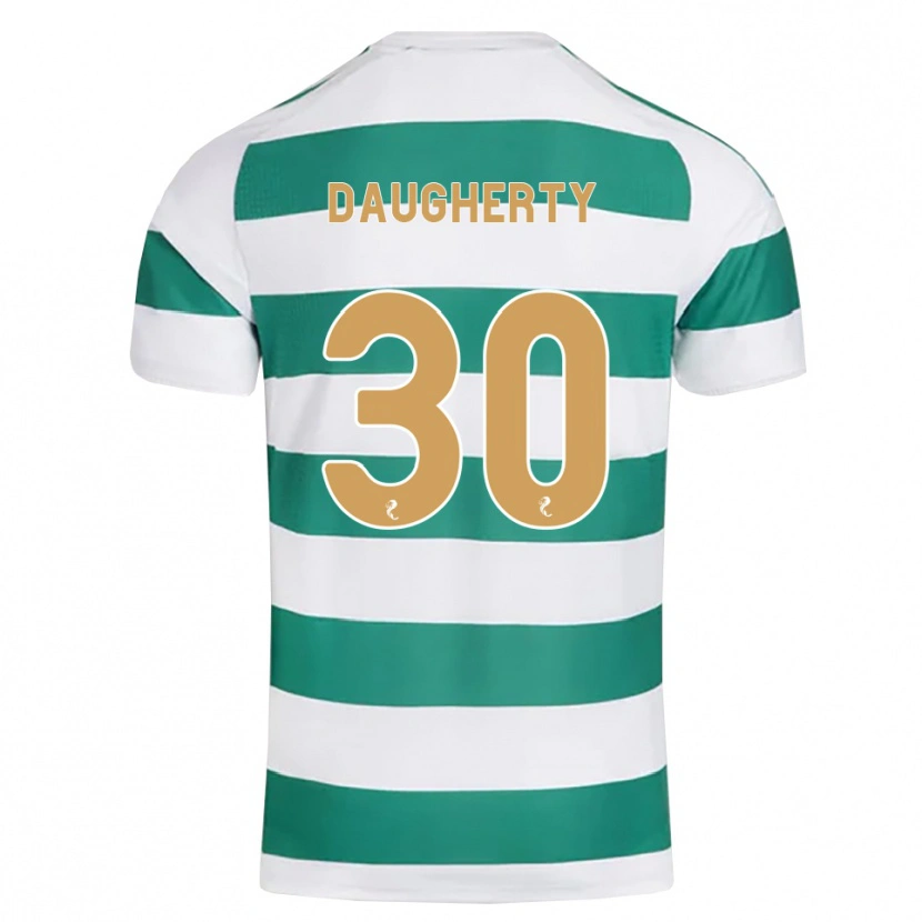 Danxen Kinder Kelsey Daugherty #30 Darkcyan Weiß Heimtrikot Trikot 2026/27 T-Shirt Schweiz