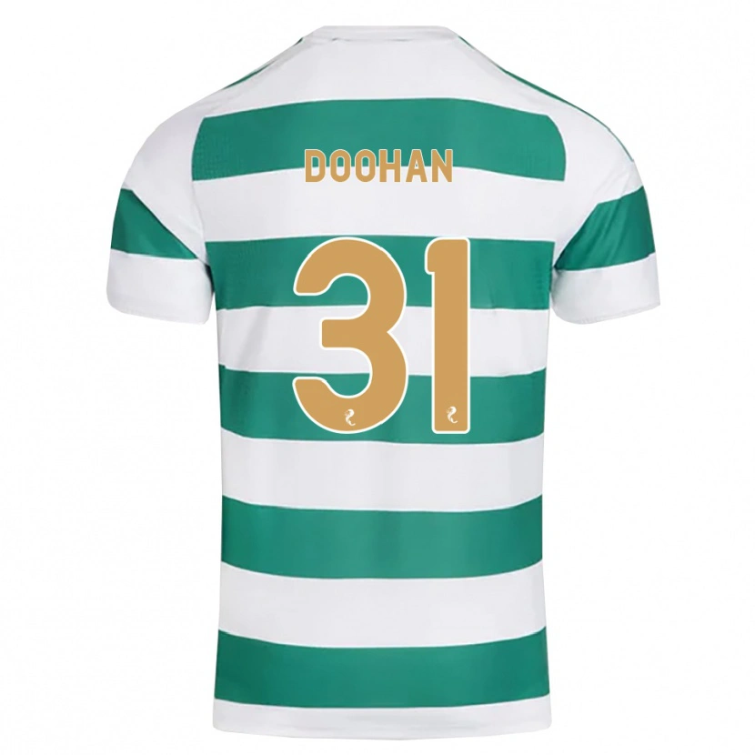 Danxen Kinder Ross Doohan #31 Darkcyan Weiß Heimtrikot Trikot 2026/27 T-Shirt Schweiz